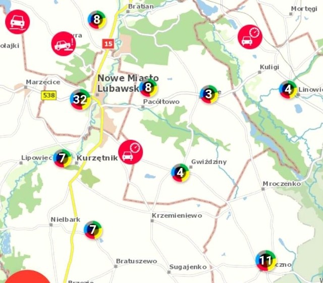 Każdy mieszkaniec może samodzielnie nanieść uwagi na mapę zagrożeń.