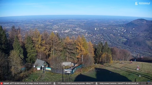 Pogoda w Beskidach jest znakomita jak na jesień.