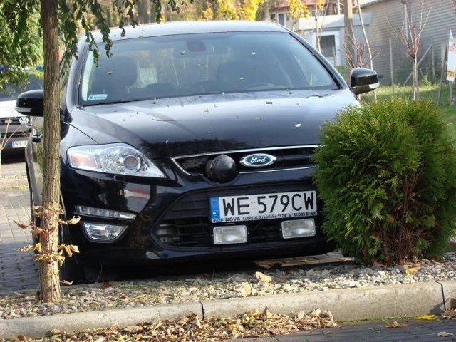 Ford Mondeo nieoznakowany radiowóz ITD