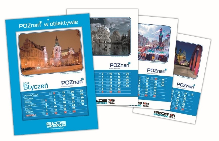 POZnań w obiektywie - kalendarz Głosu Wielkopolskiego na 2014 rok z niezwykłymi zdjęciami