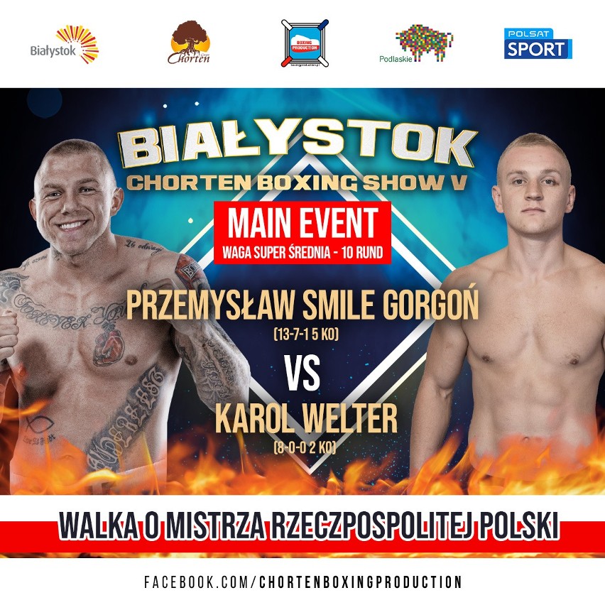 Już we wrześniu w Białymstoku kolejna gala bokserska - Białystok Chorten Boxing Show 5 