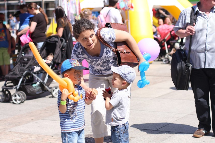 Dzień Dziecka na Rynku w Katowicach