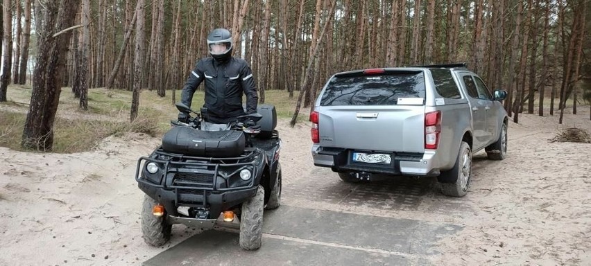 Dron, quad i wóz terenowy dotarły do Koszalina w ramach...