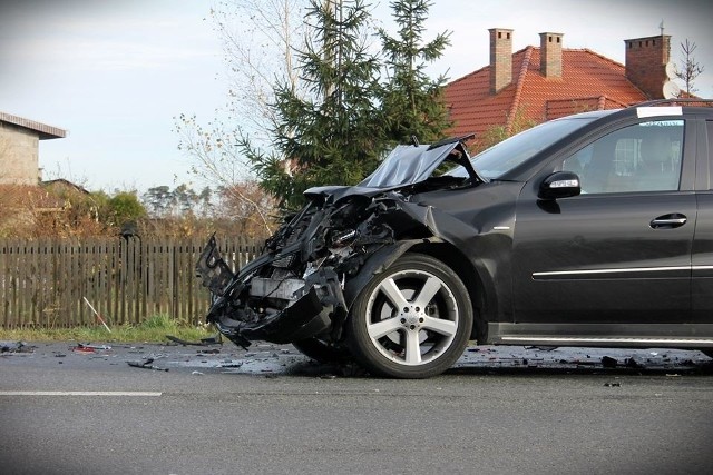 Wypadek w Opatówku. Na szczęście nikt nie zginął