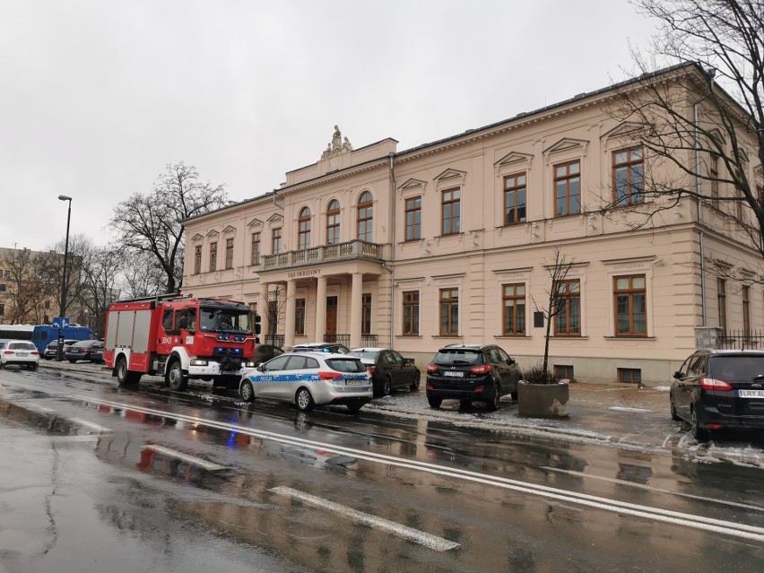 Alarm bombowy w Sądzie Okręgowym w Lublinie. Mężczyzna powiadomił o podłożonym ładunku wybuchowym