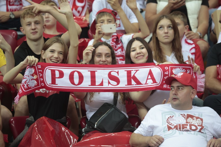 Kibice na meczu Polska - Wyspy Owcze