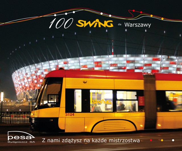 Oto setny Swing z bydgoskiej Pesy, w niedzielę wybiera się w podróż do Warszawy