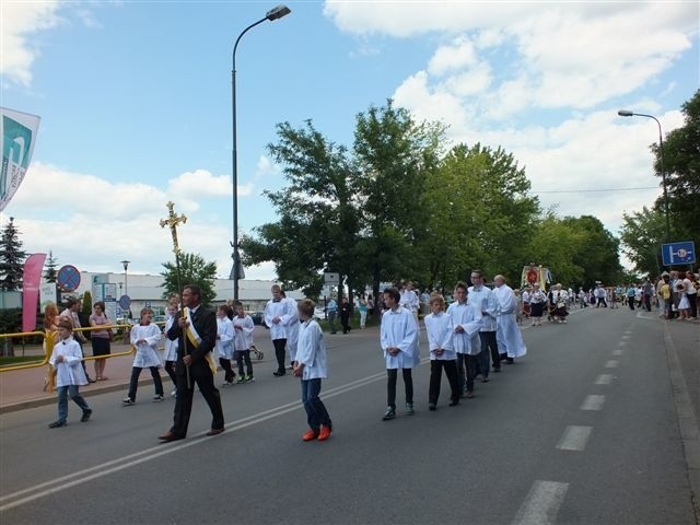 Procesja Bożego Ciała w Starachowicach 