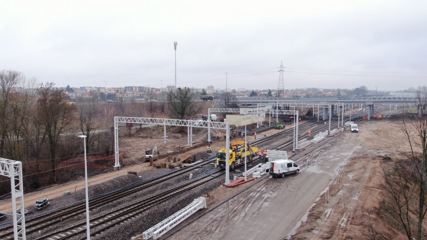 Przebudowa stacji kolejowej Ełk