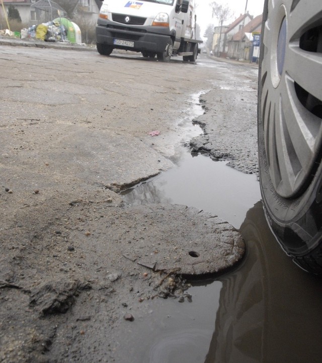 Jedna z najgorszych ulic w mieście, czyli Sportowa może doczekać się remontu w tym roku.