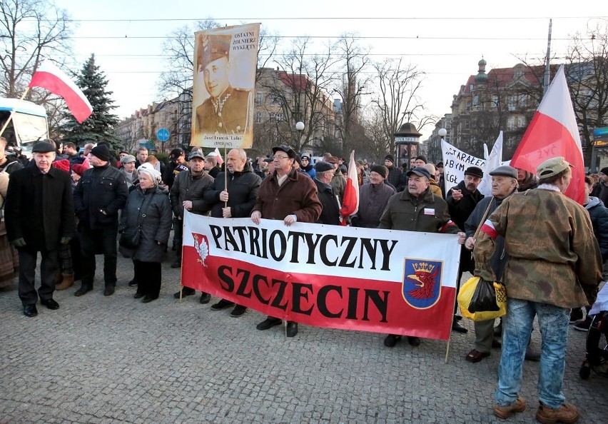 Marsz Pamięci Żołnierzy Wyklętych w Szczecinie
