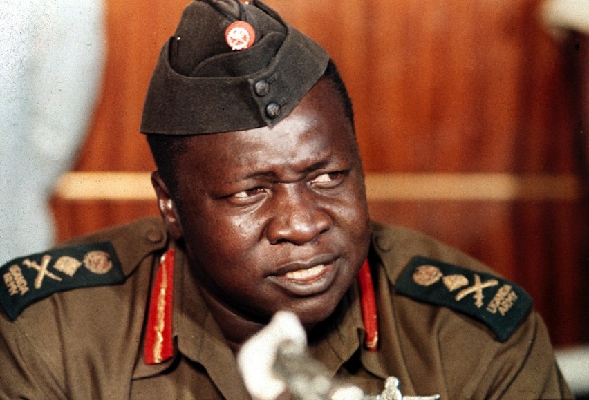 Dykatora Ugandy Idi Amina oskarżano o kanibalizm. Głowy...