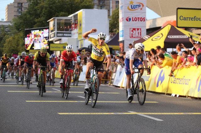 Pascal Ackermann z grupy Bora-Hansgrohe wygrał 2. etap Tour de Pologne z Tarnowskich Gór do Katowic. Drugi był Kolumbijczyk Alvaro Jose Hodega (Quick-Step Floors), a trzeci Włoch Giacomo Nizzolo (Trek-Segafredo)