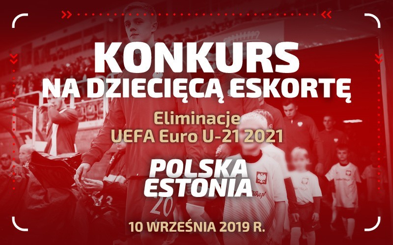 Zgłoś swoje dziecko do dziecięcej eskorty meczu Polska - Estonia w Białymstoku