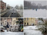 Śnieg w woj. lubelskim. Opady dotarły do naszego regionu (ZDJĘCIA)
