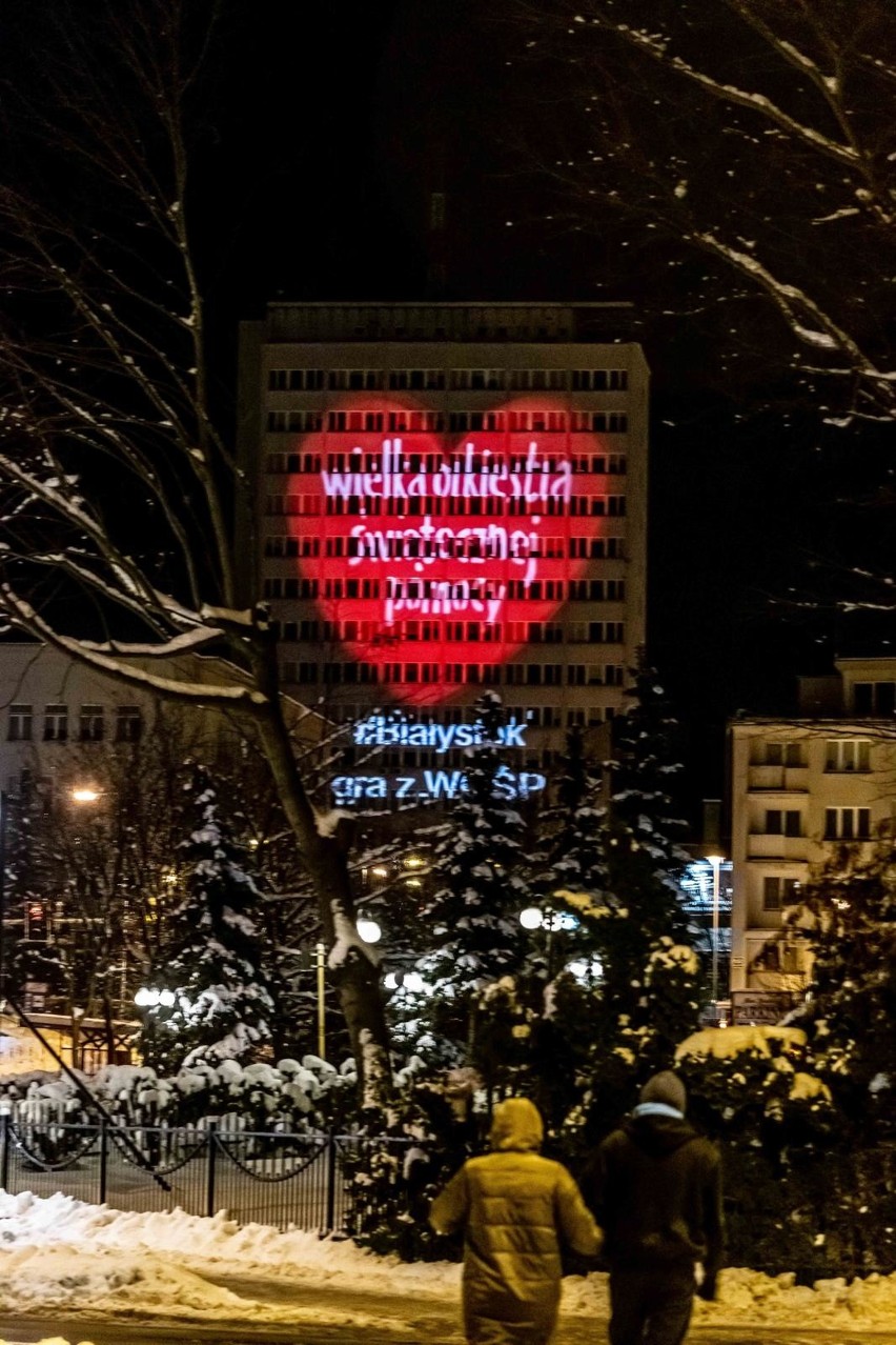 31-01-2021 bialystok wosp serduszko na magistrat urzad...