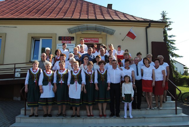 Spotkanie wiejskich gospodyń z całej gminy w Kurzelowie. Więcej na następnych zdjęciach >>>