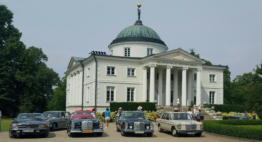 Zlot fanek zabytkowych mercedesów