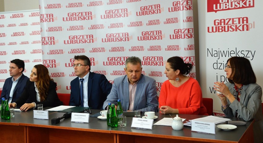 Od lewej: Adrian Kopaczyński i Beata Kopaczyńska z firmy...