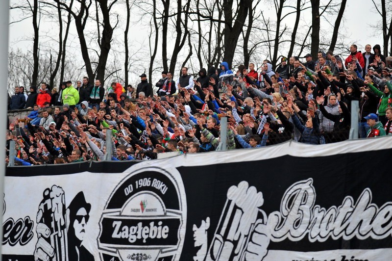 Zagłębie Sosnowiec - Bytovia Bytów 1:1. Remis w meczu na szczycie II ligi [ZDJĘCIA]