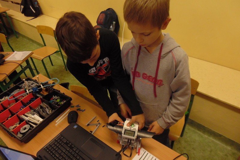 Roboty zbudowane przez dzieci będą przybierać różne formy....