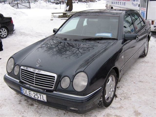 Mercedes E Klasse, 1997 r., 3,0 D, 4x airbag, ABS, centralny...
