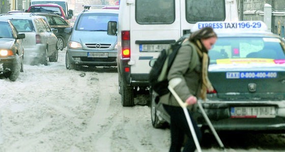 Tak w czwartek wyglądała ulica Chrobrego