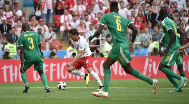 19.06.2018 moskwamistrzostwa swiata w rosji mecz grupy h polska senegal na stadionie spartak moskwa nz grzegorz krychowiak world cup in russia match between poland and senegal grup h in moscow on spartak stadiumfot. bartek syta / polska press