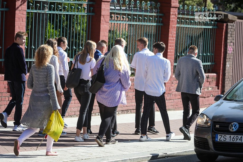 Pierwszy dzień szkoły w Szczecinie