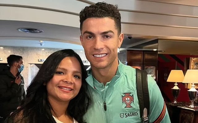 Georgilaya i Cristiano Ronaldo