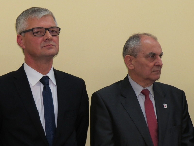 Od lewej: Zenon Matuszewski i Waldemar Gęsicki