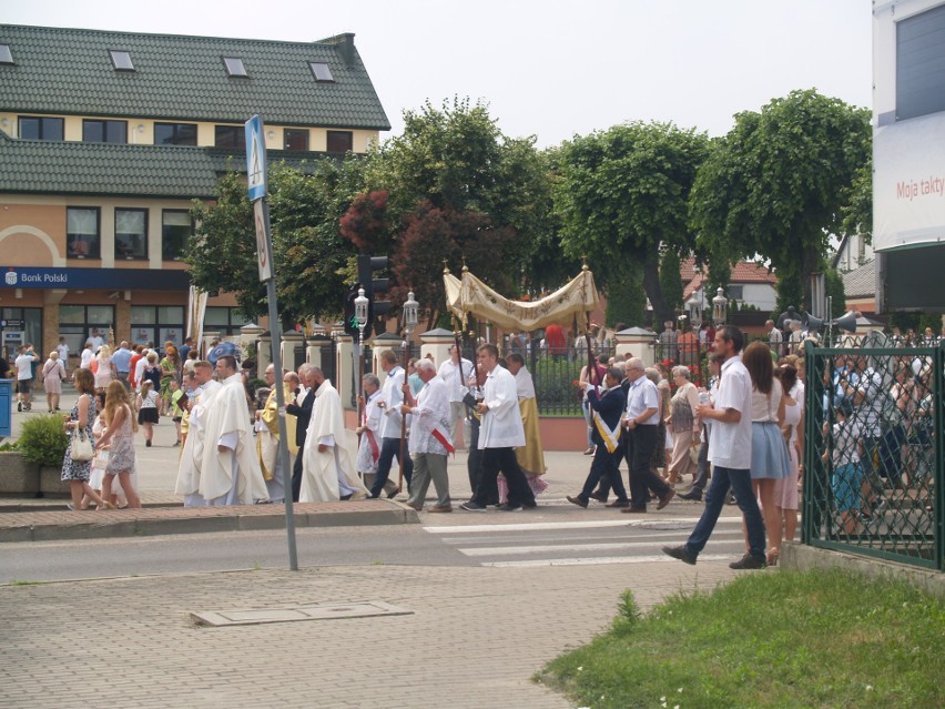 Ostrołęka. Boże Ciało 2019. Procesja w klasztorze 20.06.2019