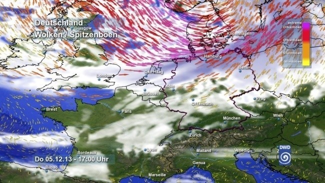 Orkan nad Polską. W Beskidach powieje nawet 100 km. na godzinę