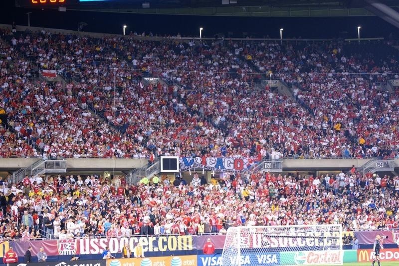 USA - Polska 2:2. Mecz na Soldier Field...