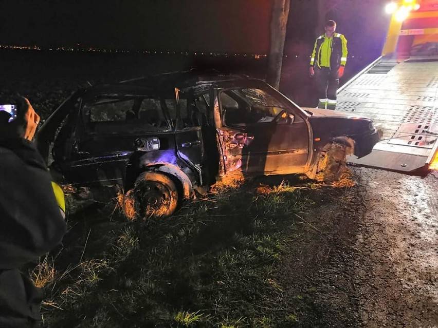 Poważny wypadek w gm. Malbork 6.04.2019. Na drodze między...