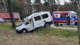 Wypadek w Strzelcach Opolskich na DK 94. Citroen zderzył się z ciężarówką. Ranny pasażer jest zakażony koronawirusem