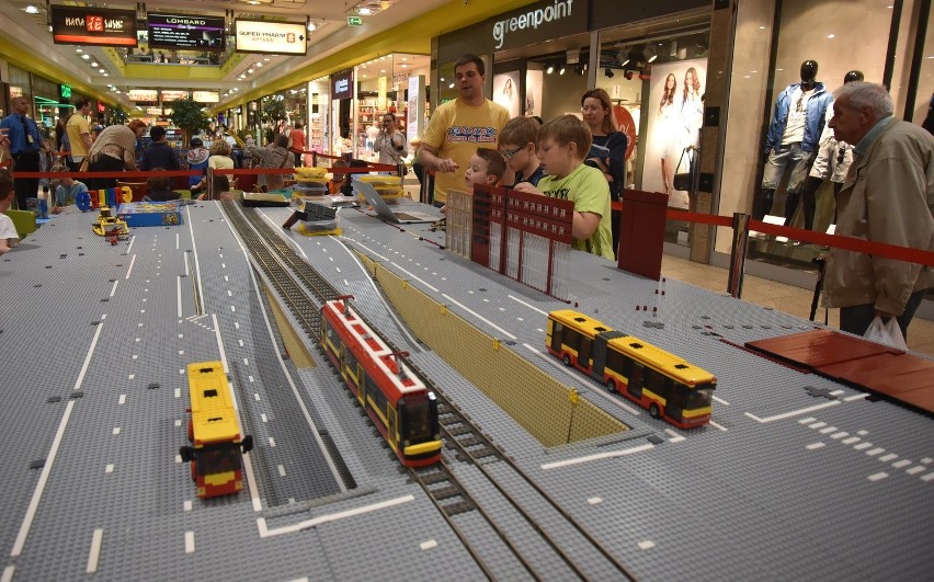 Lego w Galerii Łódzkiej. Zbudowali Trasę W-Z... z klocków [ZDJĘCIA]