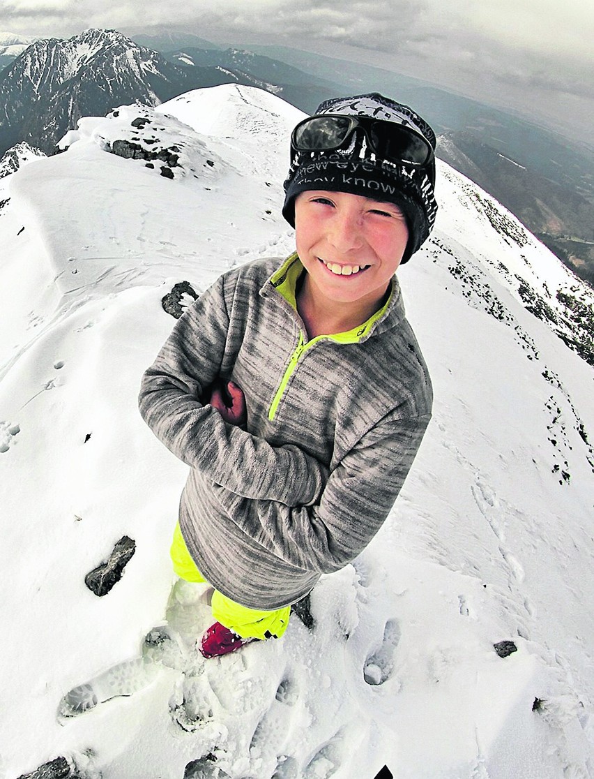 Alex Piegza to najmłodszy skialpinista na Mont Blanc
