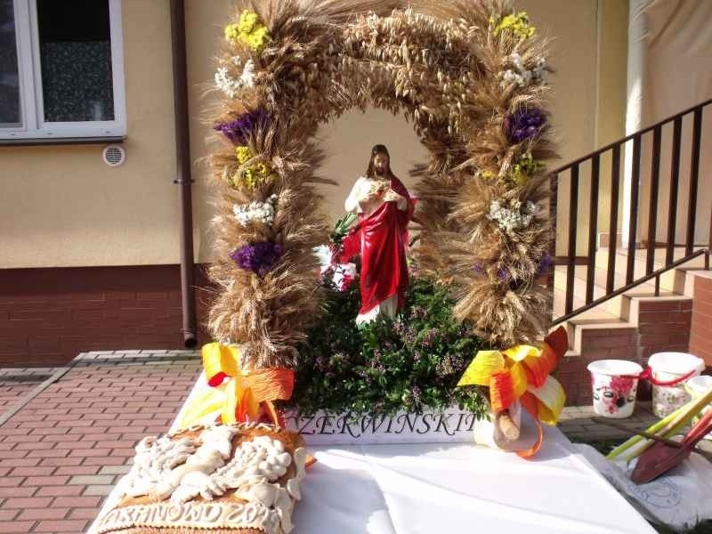 Gospodarzami dożynek były Czerwińskie (Stare i Nowe)