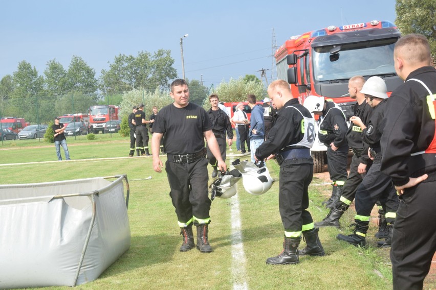 Strażacy rywalizowali w zawodach FOTO