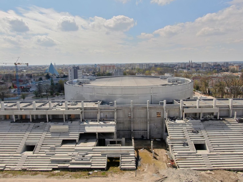 HIT! Szokujące zdjęcia z lotu ptaka, budowy stadionu dla Radomiaka 