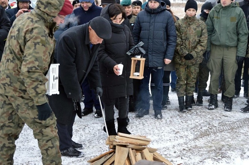 Dokładnie na polsko - ukraińskiej granicy, w miejscu...