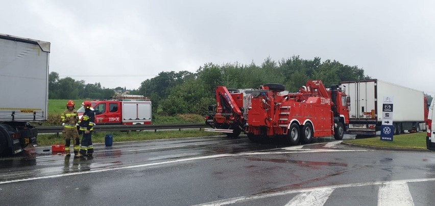 Powazny wypadek w Bielsku-Białej spowodowały dw atiry, które...