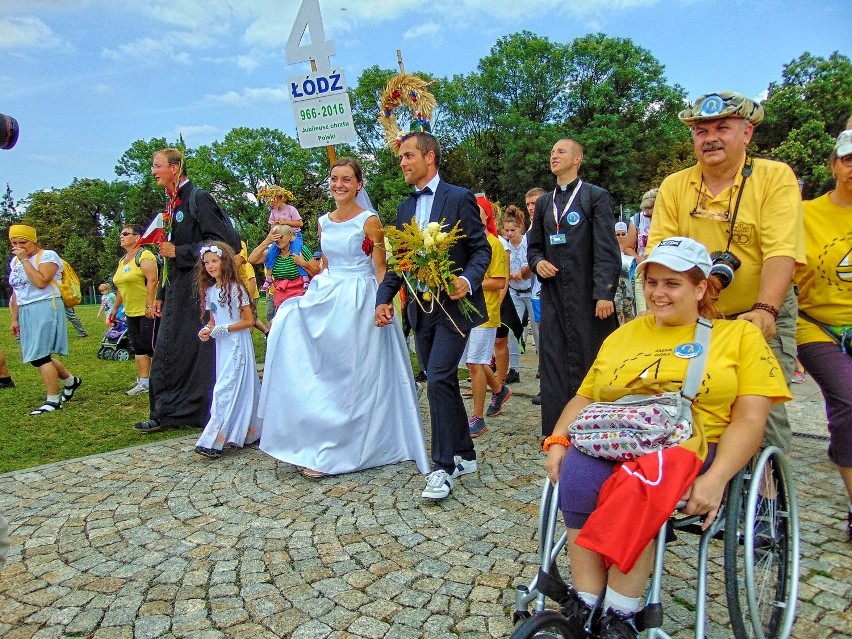 Pielgrzymka Łódzka 2016. Pielgrzymi z Łodzi na Jasnej Górze