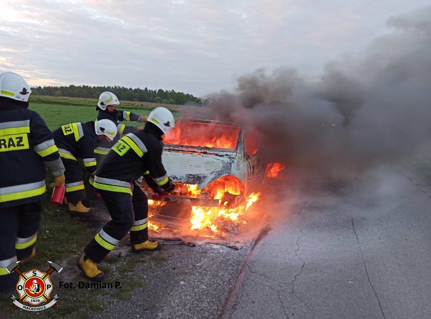 Straż pożarna w Przemyślu otrzymała zgłoszenie o pożarze...