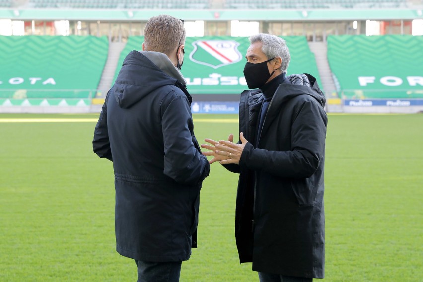 Paulo Sousa odwiedził stadion Legii Warszawa. Przy Łazienkowskiej Polska zagra w eliminacjach mistrzostw świata