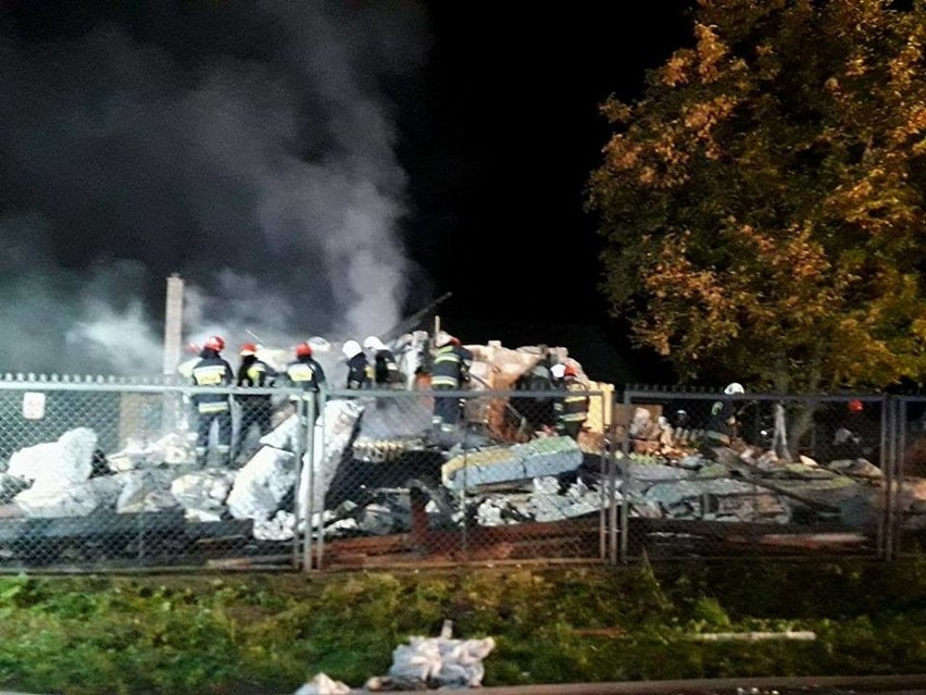 Wybuch i pożar w miejscowości Kowala-Stępocina. Nie żyje...