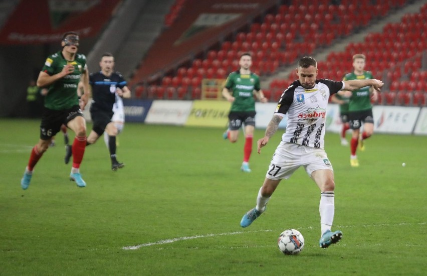 19.03.2023. Fortuna 1. Liga: GKS Tychy - Sandecja Nowy Sącz.