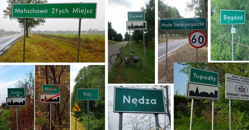 Zobacz najśmieszniejsze nazwy miejscowości w Polsce -...