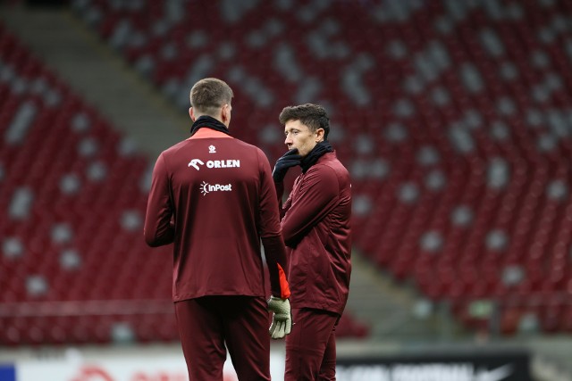 Wojciech Szczęsny i Robert Lewandowski